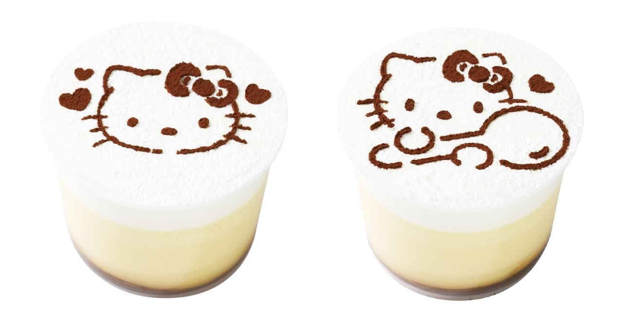 Pastel "Hello Kitty Mini Puddings