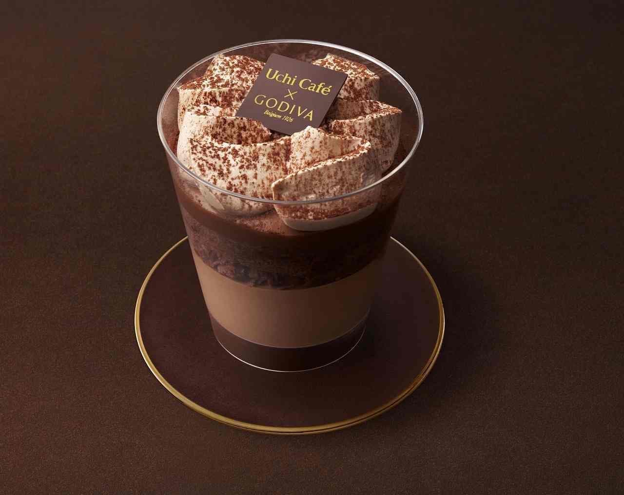 LAWSON "Uchi Cafe×GODIVA Chocolat Parfait" supervised by Godiva