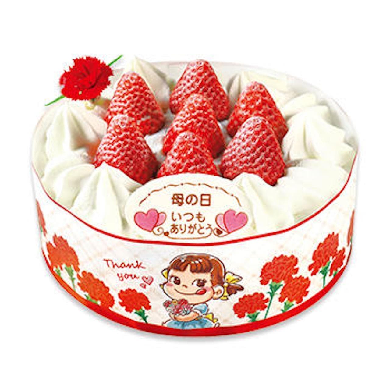 Fujiya "Mother's Day Strawberry Shortcake (SS, S, M, L)