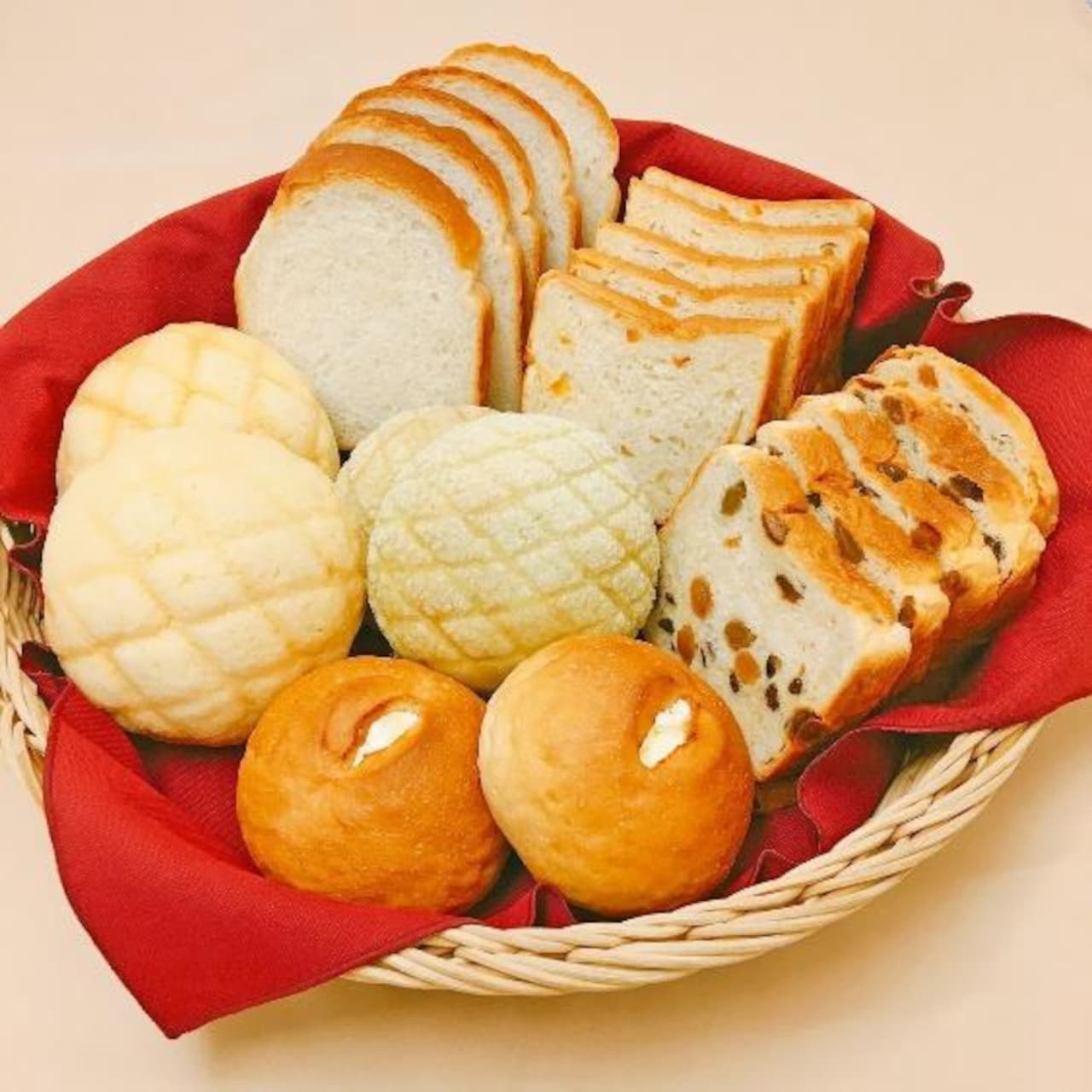 木村屋總本店「国産小麦100％食パン6枚」「オレンジブレッド5枚」「3種のレーズンブレッド5枚」