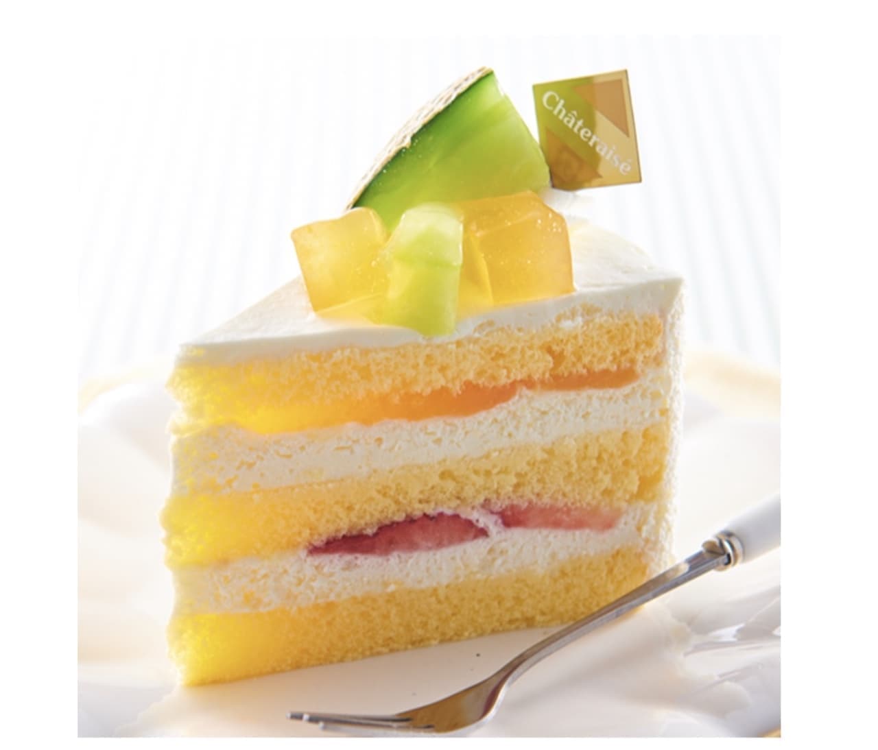Chateraise "Melon Premium Pure Fresh Cream Shortcake