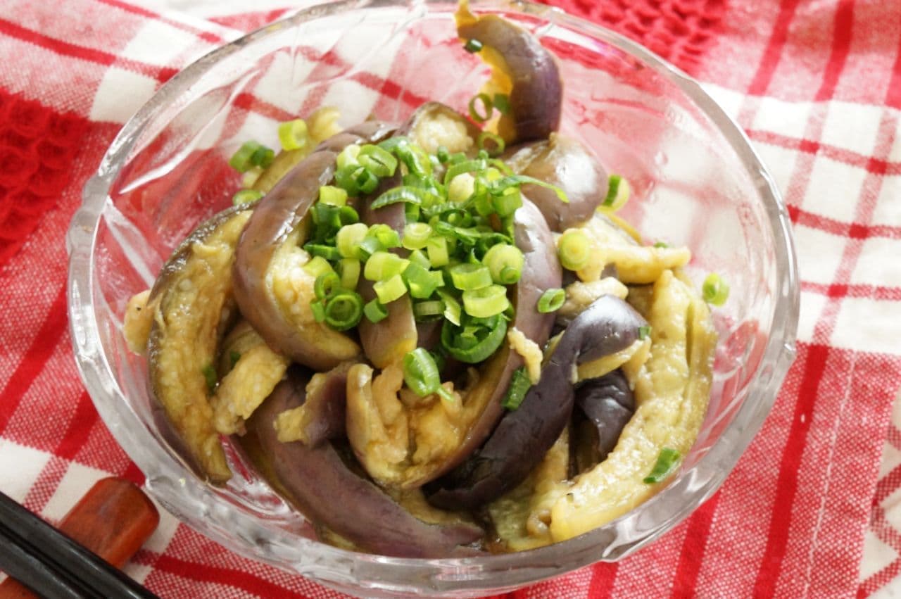 Simple recipe for "Undone Eggplant with Soy Sauce