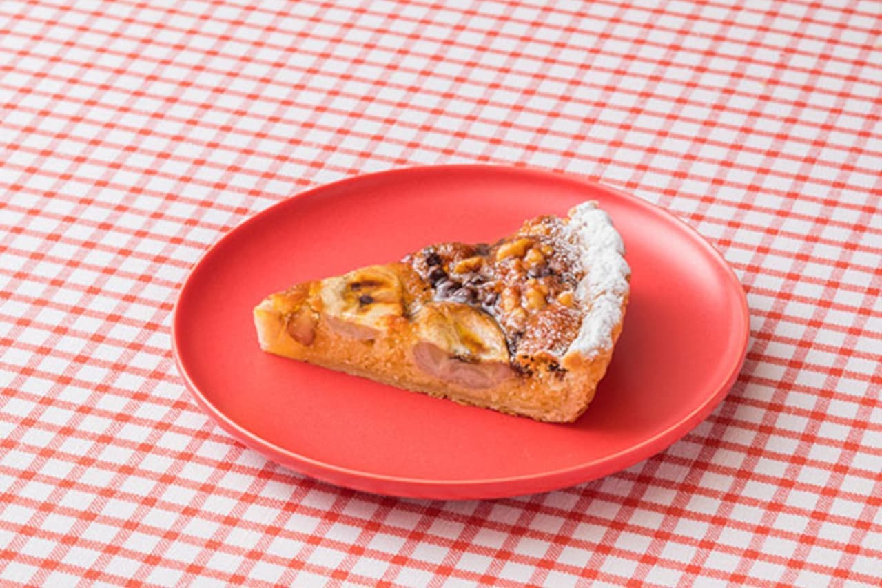FLO「台湾カステラ 甘熟王バナナのサンドケーキ」「甘熟王バナナとチョコのタルトパイ」