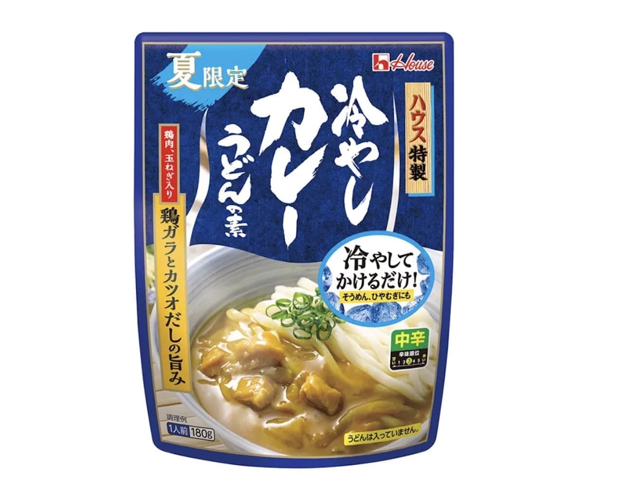Cold Curry Udon Noodle Soup [Medium Hot]" from House Foods