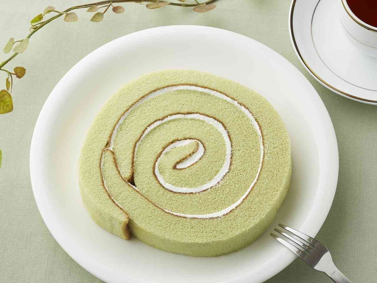 Mini Stop: Melon Cream Roll Cake with Moist Melon Cream (Shizuoka Crown Melon)