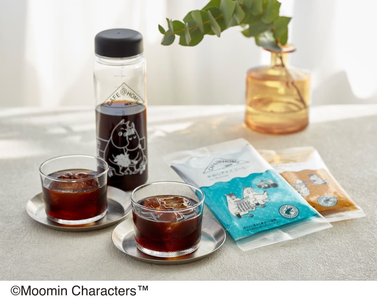 COFFEE STYLE UCC "CAFE@HOME Moomin Valley Water-drawn Iced Coffee".
