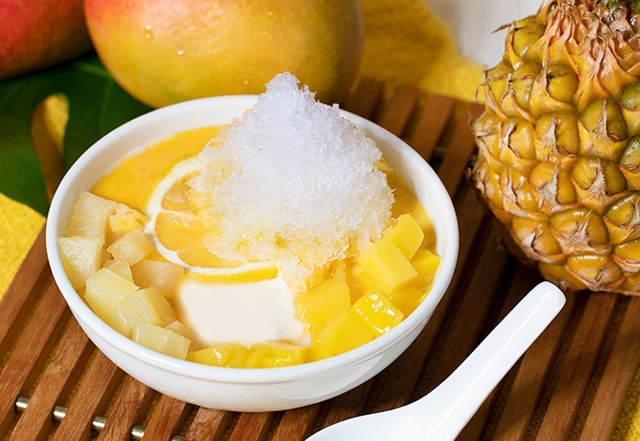 Chun Shui Tang "Mango Shaved Ice Bean Blossom"