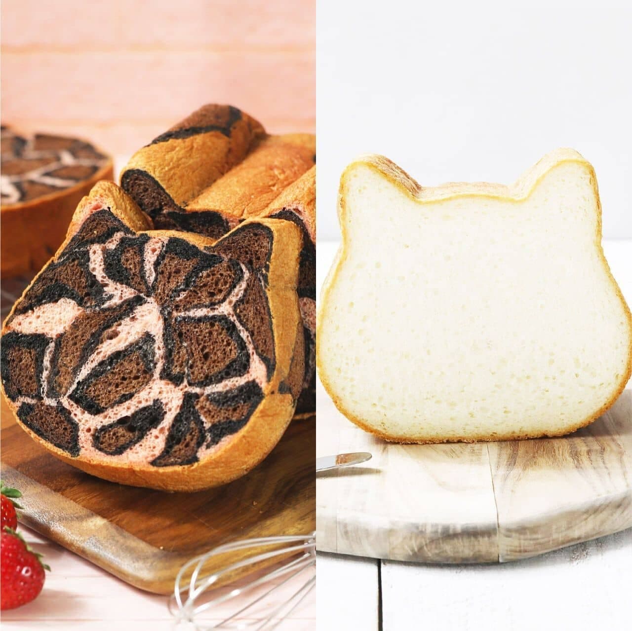 Limited time only! Back on sale! Nekoneko Bread - Pink Leopard Small Set [Shipping Included]!