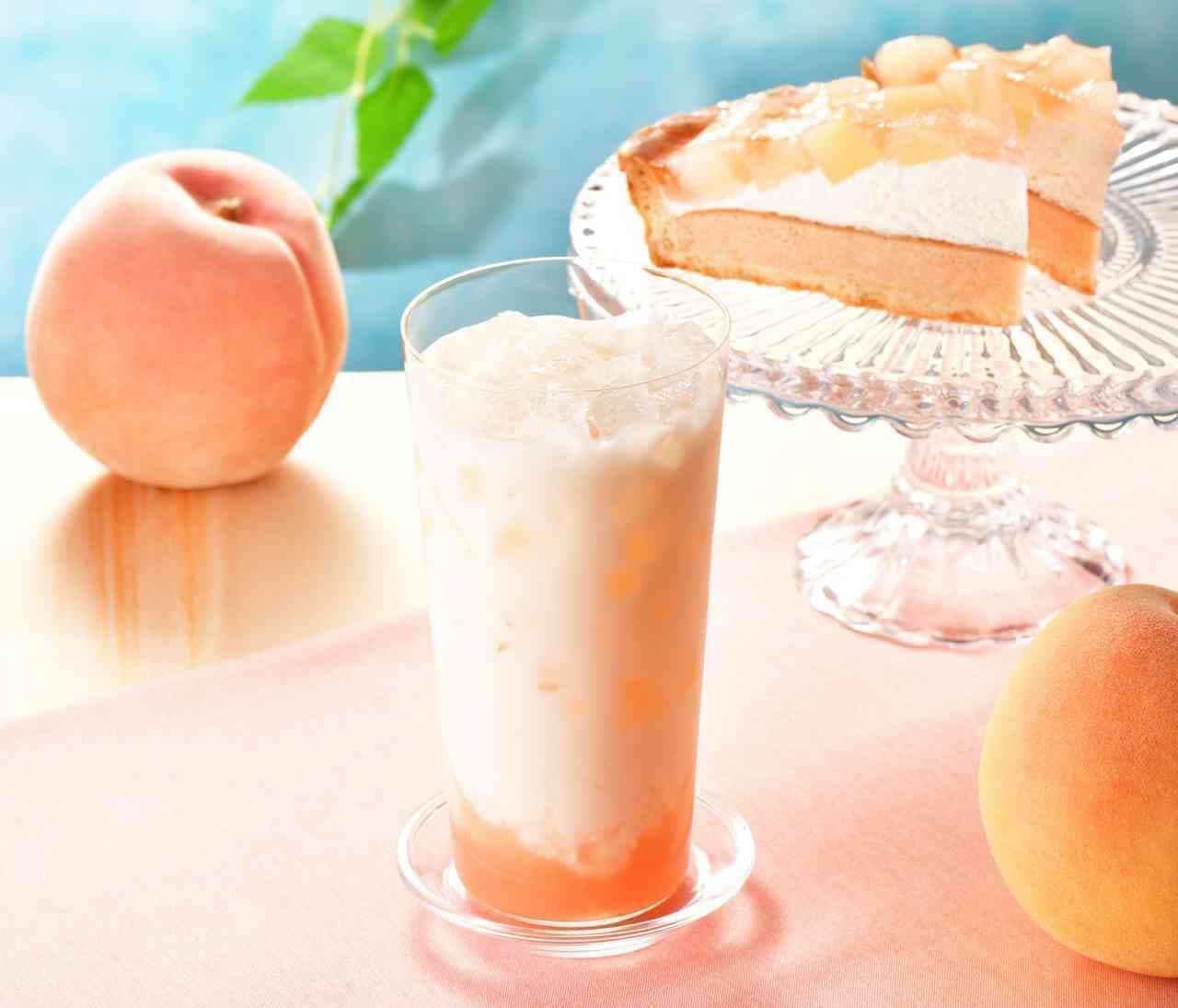 Cafe de Crié "White Peach Melting Lassi