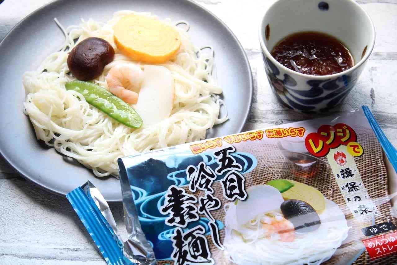 Microwavable Ibo Noito Gomoku Chilled Somen Noodles