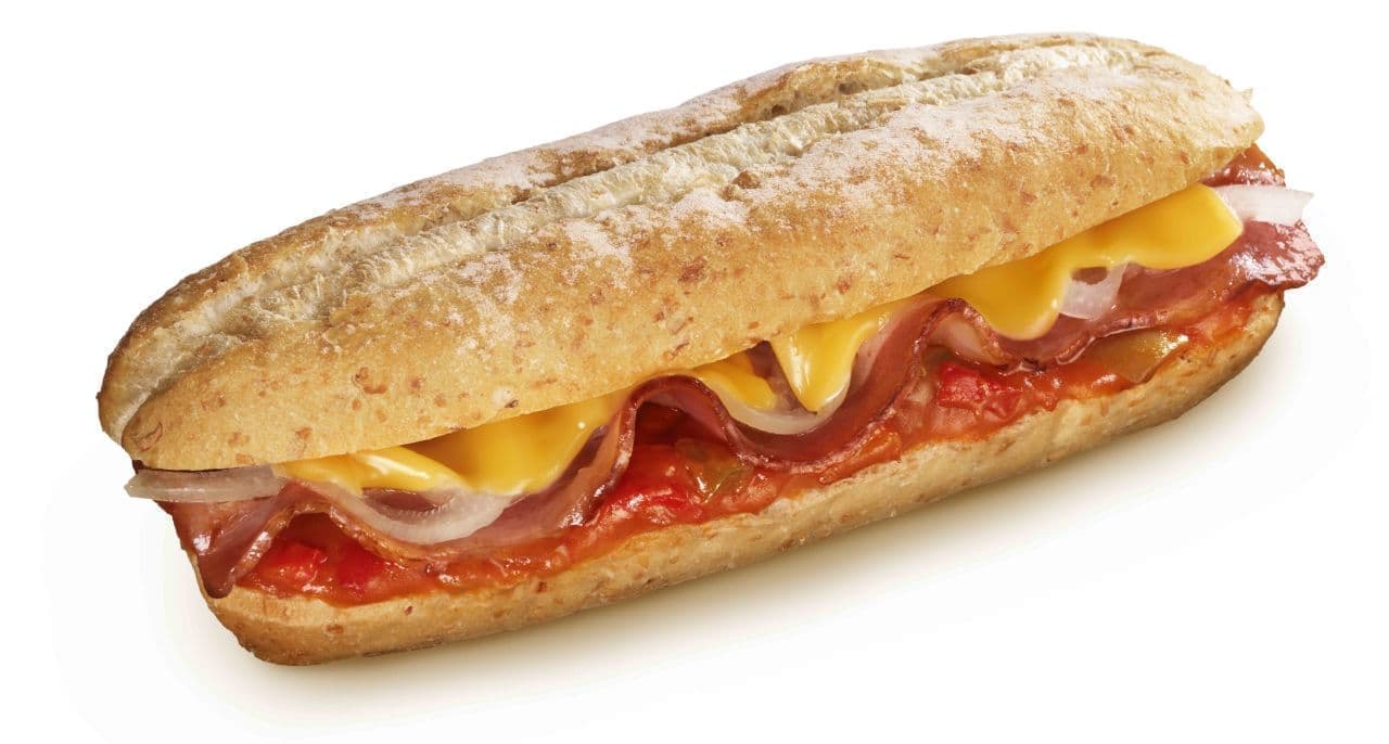 Lotteria "Hot Sandwich (Cheese & Bacon)