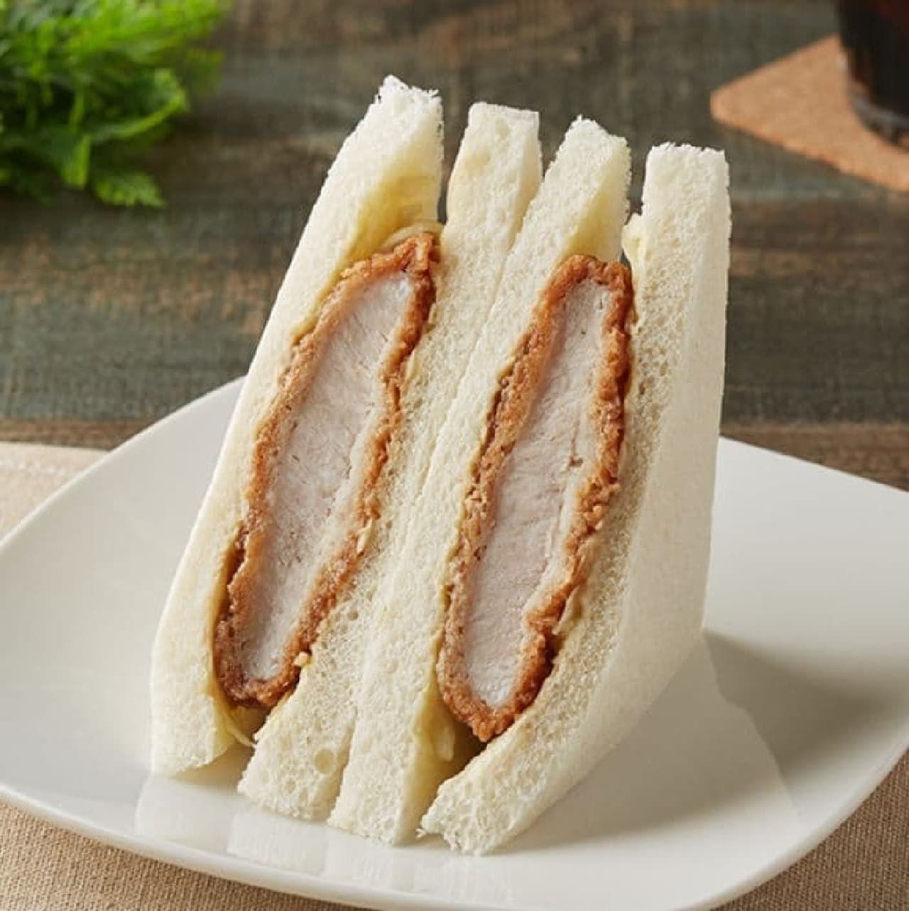 FamilyMart "Thick Cut Loin Cutlet Sandwich