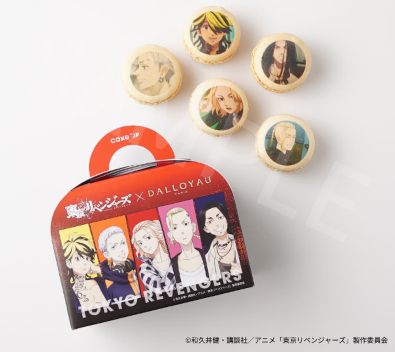 Cake.jp "TV Animation "Tokyo Revengers" Printed Macarons
