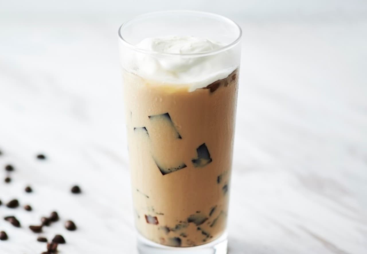 Cafe Morozoff "Iejima Brown Sugar Milk Coffee with Coffee Jelly