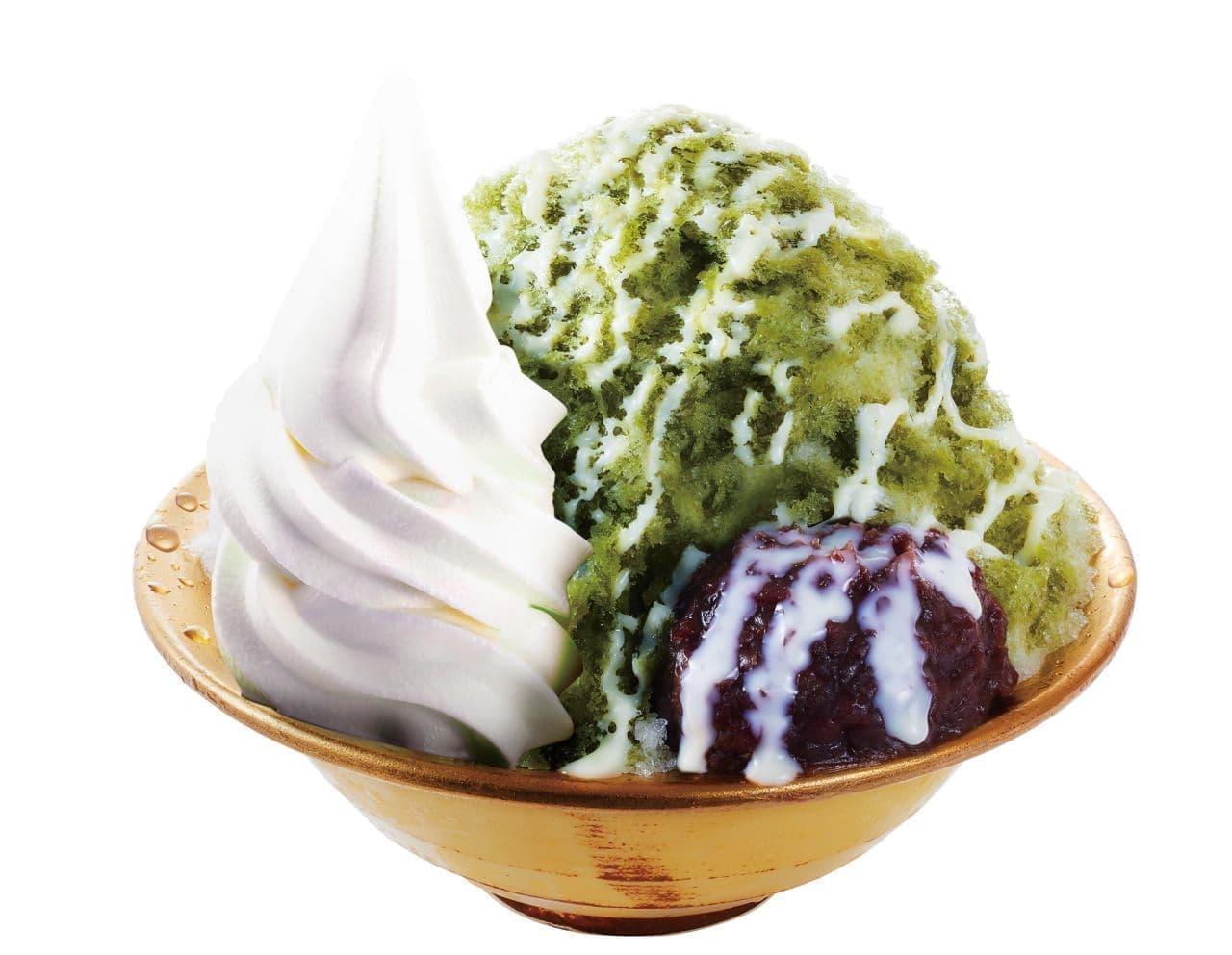 Komeda Coffee Shop Shaved Ice "Uji Green Tea