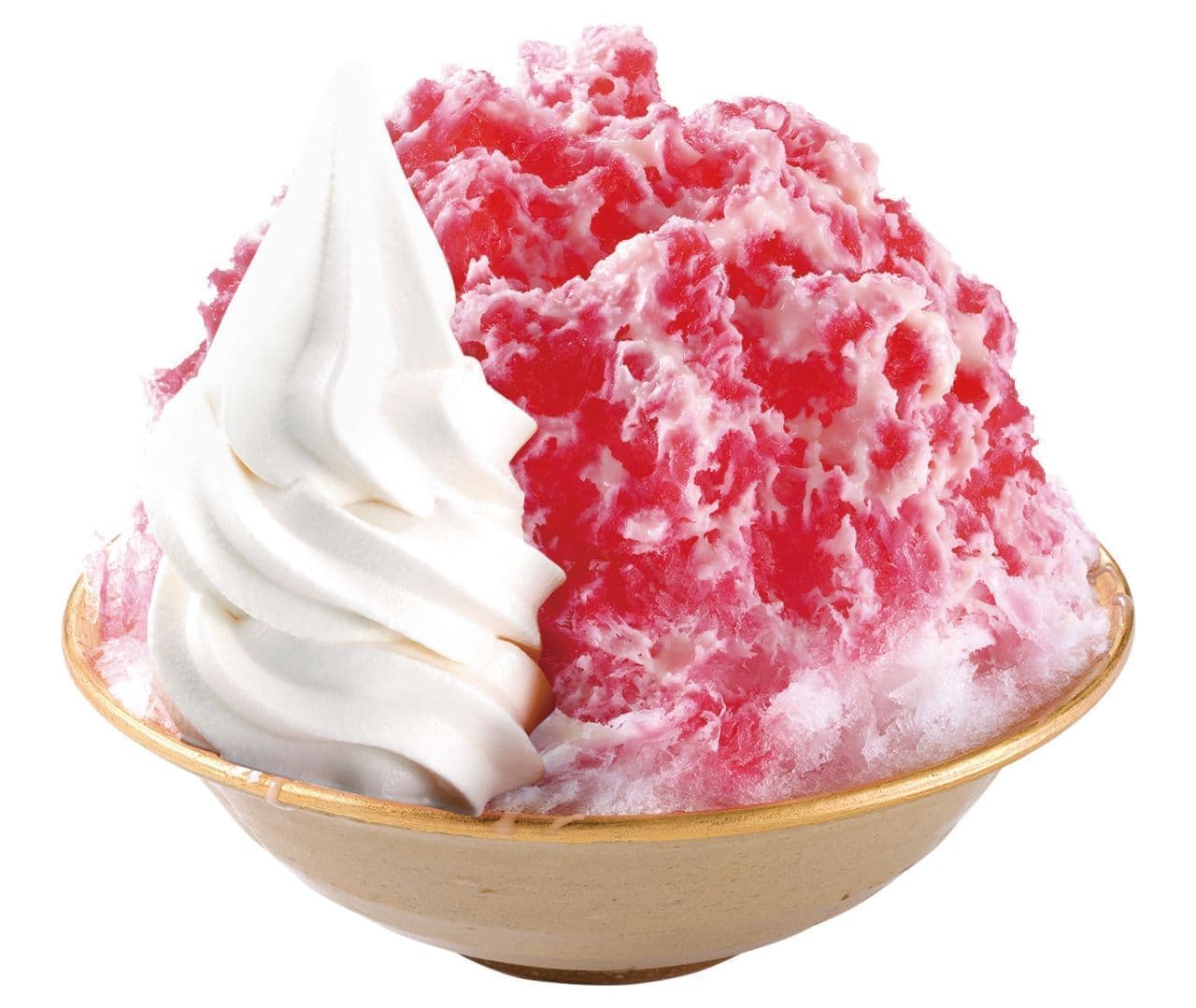Komeda Coffee Shop Shaved Ice "Strawberry
