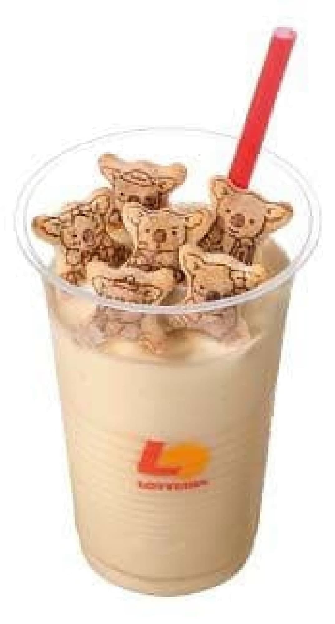 Lotteria "Koala's March Shake (coffee flavor)