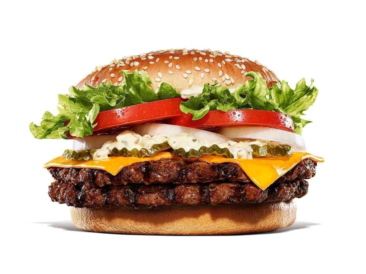 Burger King "Tartar Double Whopper Cheese"