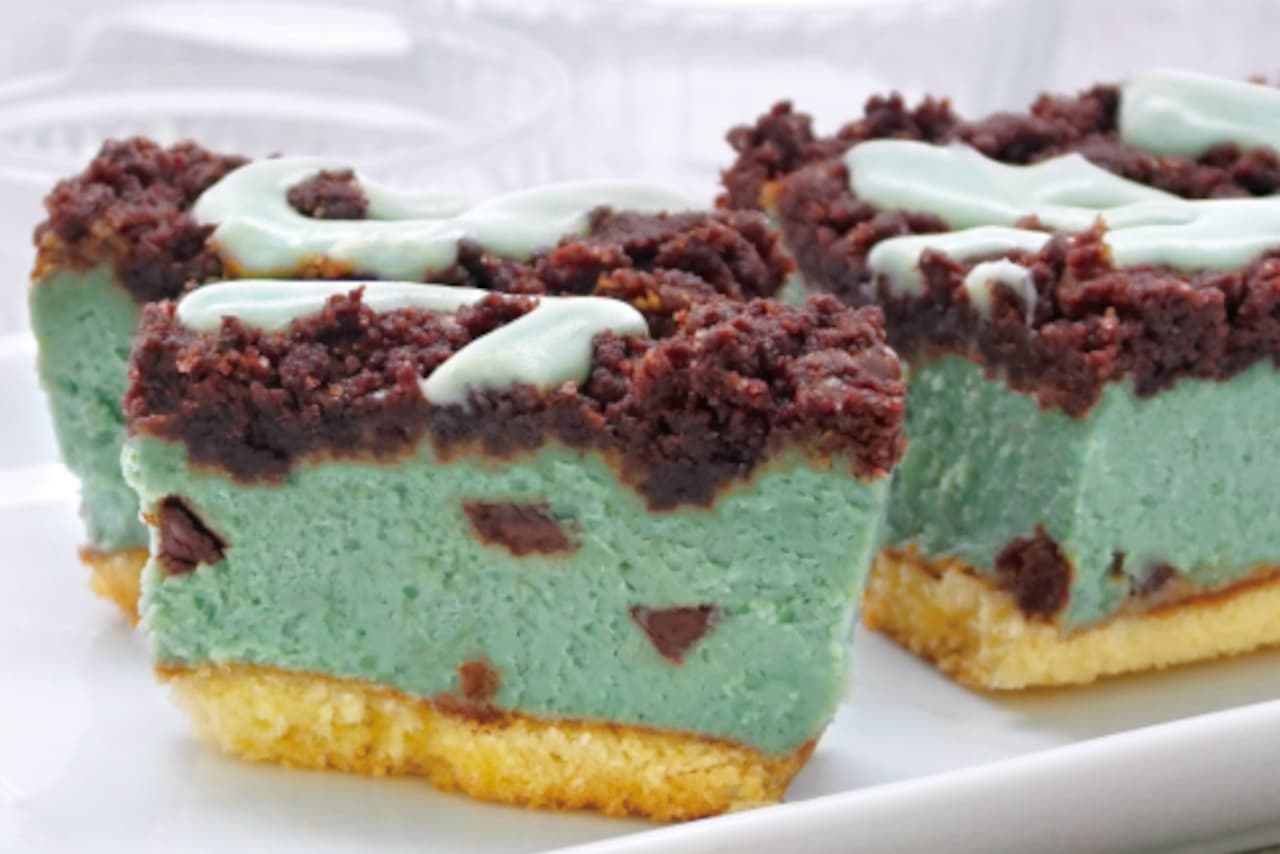 Seijo Ishii "Choco Mint Cheesecake with Japanese Mint Leaf Paste