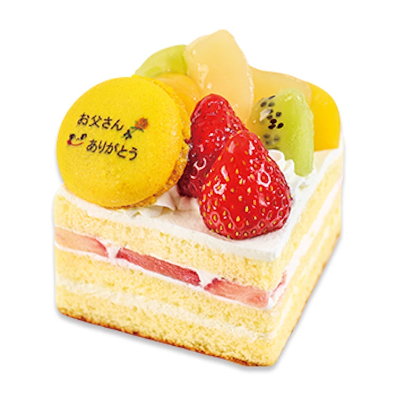 Fujiya "Celebration Cake with plenty of fruits".