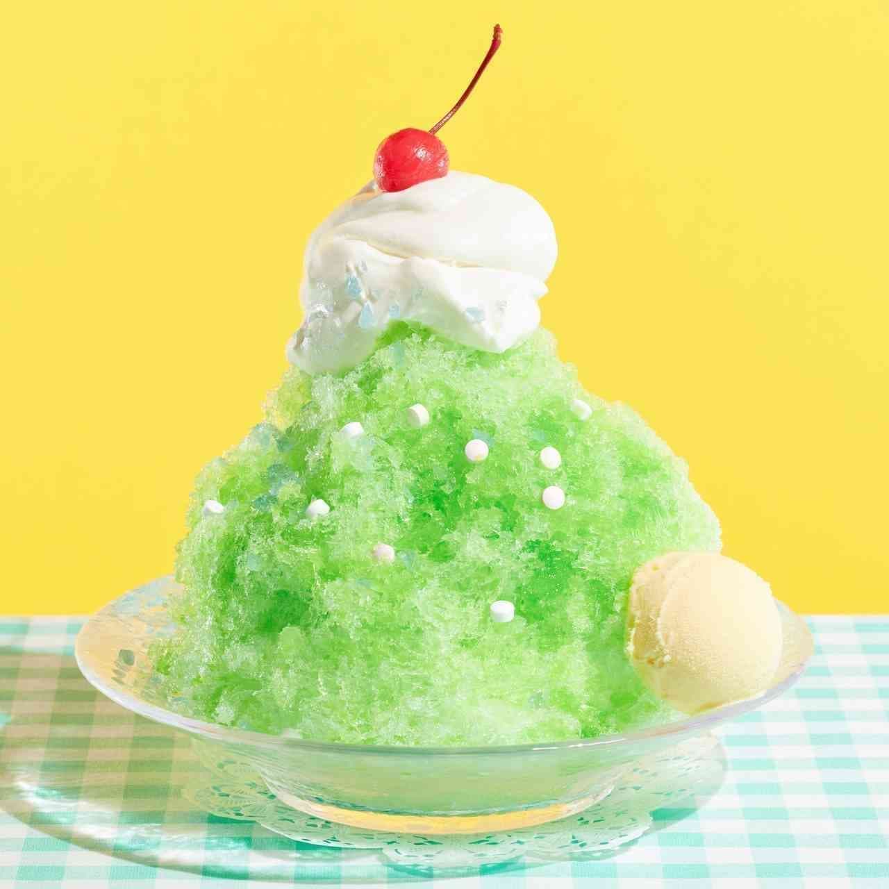 Cocos "Fluffy Pure Ice Shaved Ice Melon Soda