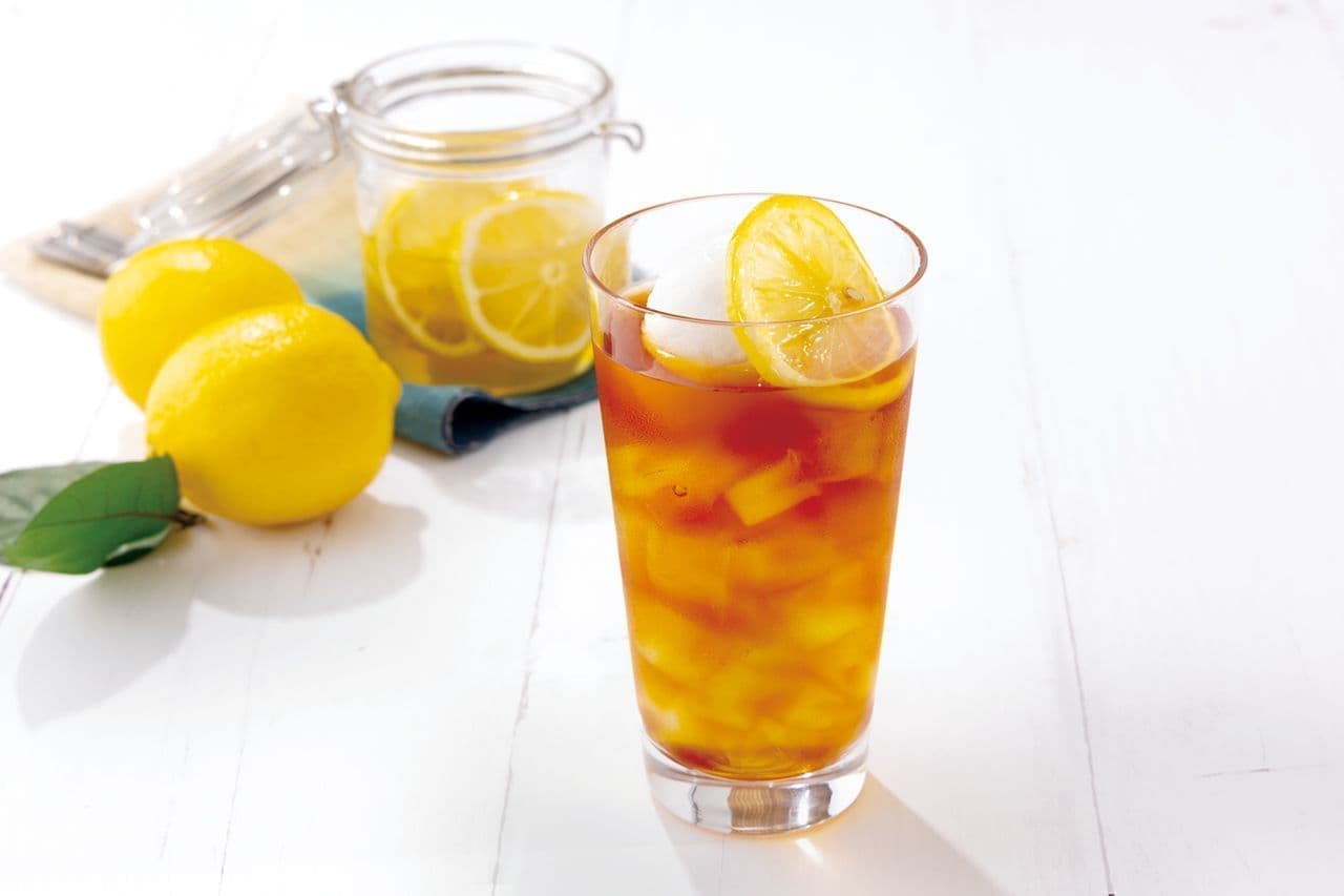 nana's green tea "honey lemon tea float