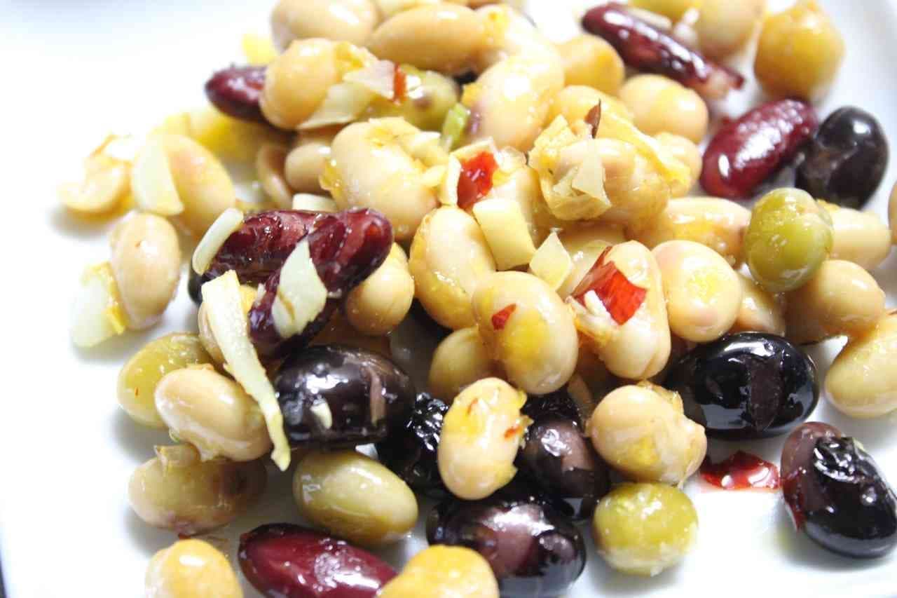 Recipe "Mixed Beans Peperoncino Style