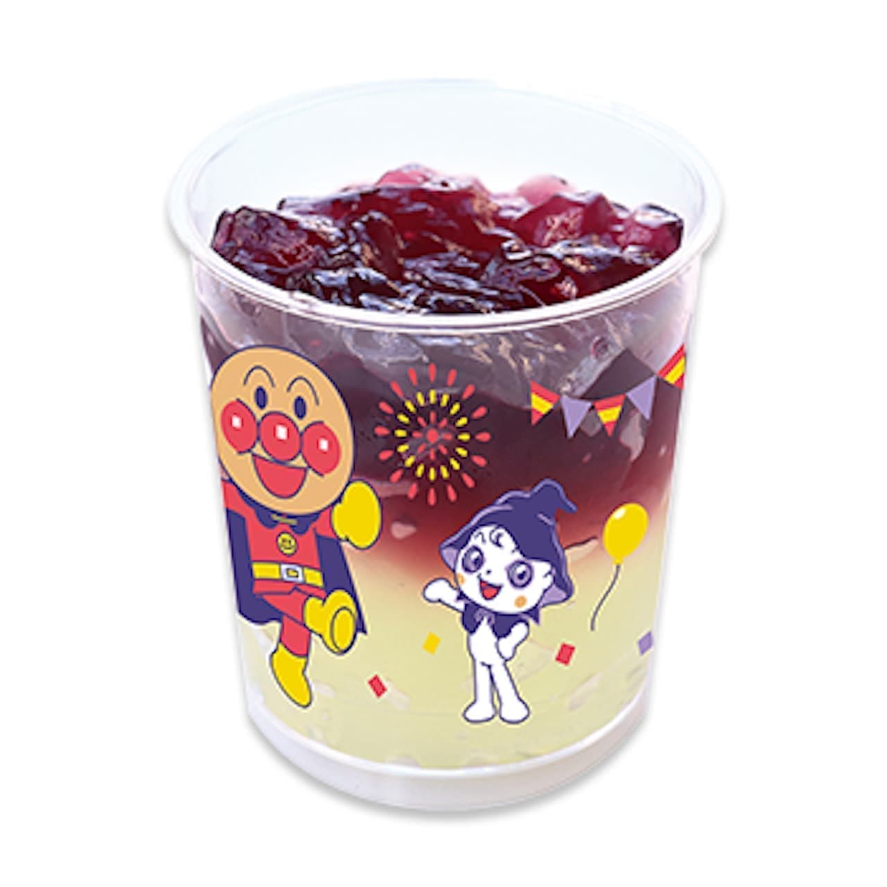 Fujiya "Anpanman Jelly (Yoichi Grapes & Domestic Shine Muscat)
