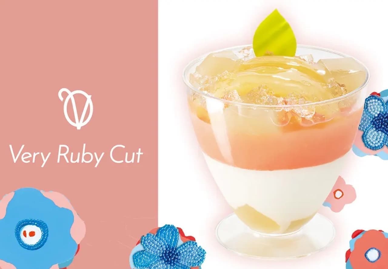 Peach Apricot Parfait" from Very Ruby Cut
