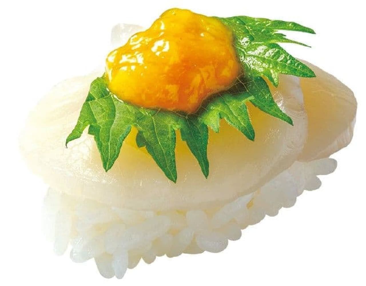 Hama Sushi "Scallops - sea urchin with special jellied sea urchin