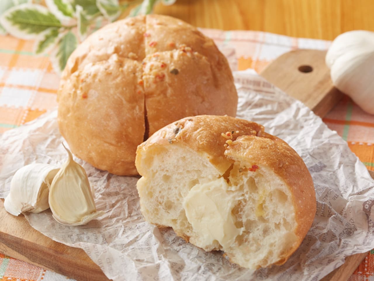 Ministop "Manul Bread (Garlic & Cream Cheese)