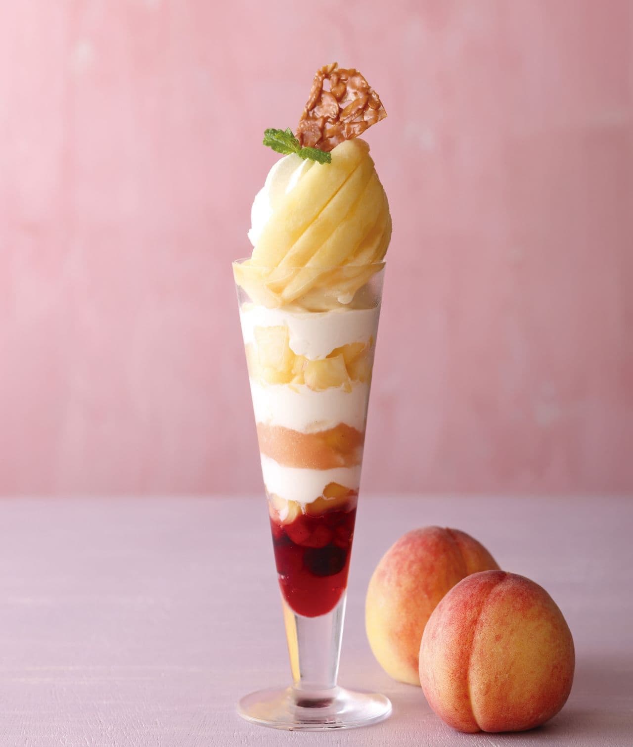 Kihachi Cafe "White Peach Parfait