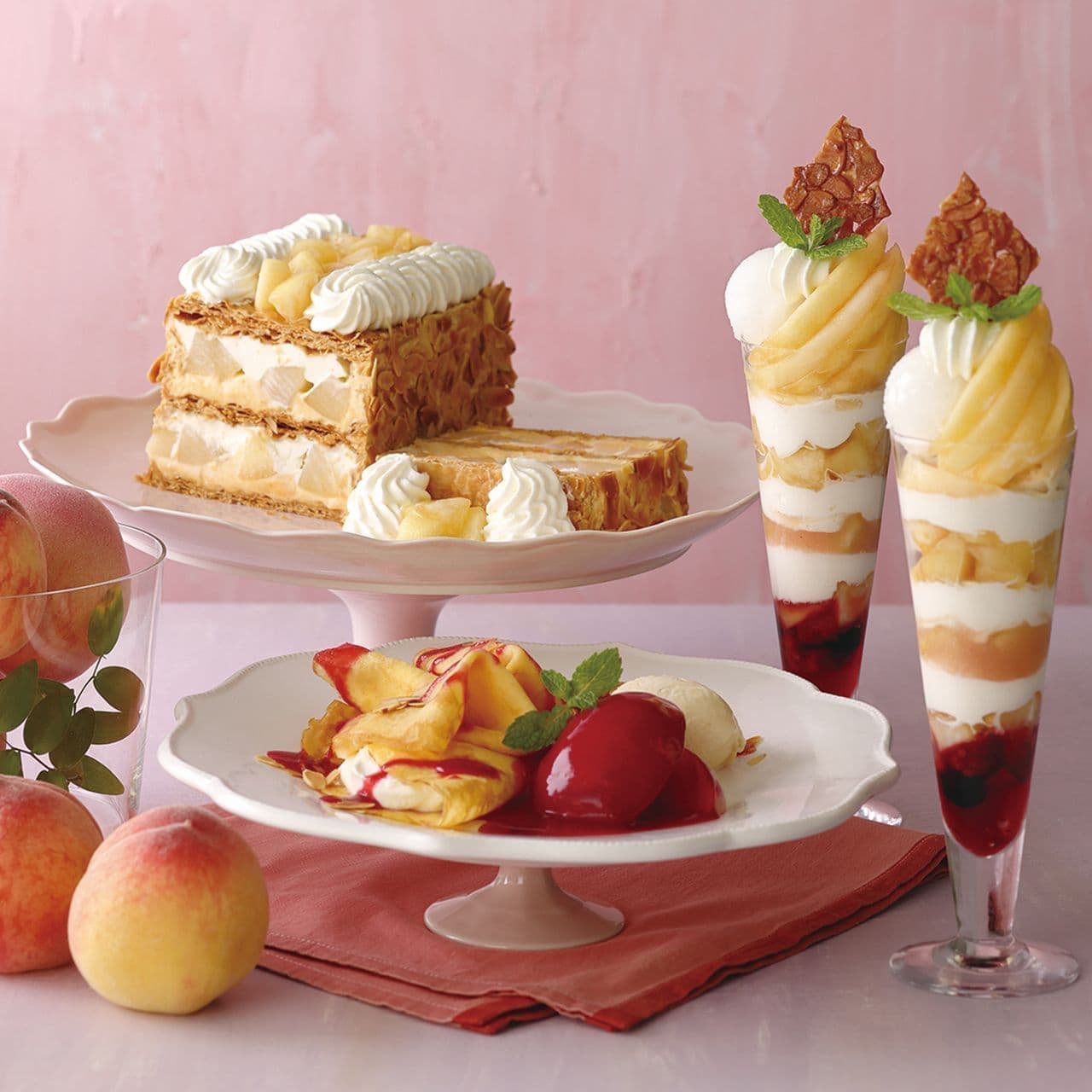 KIHACHI Cafe's Peach Sweets Fair