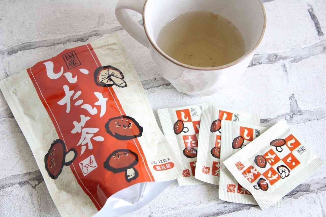KALDI's Tasting summary "Moheji domestic shiitake mushroom tea".
