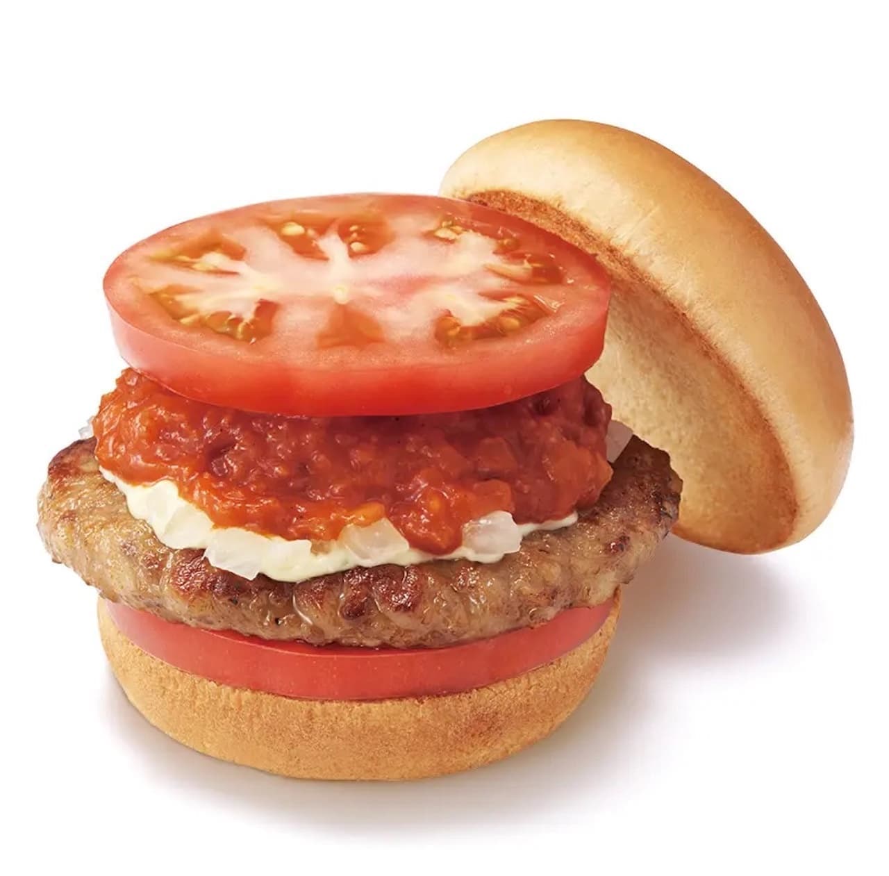 Mos Burger "Deluxe Mos Burger Double Tomato".