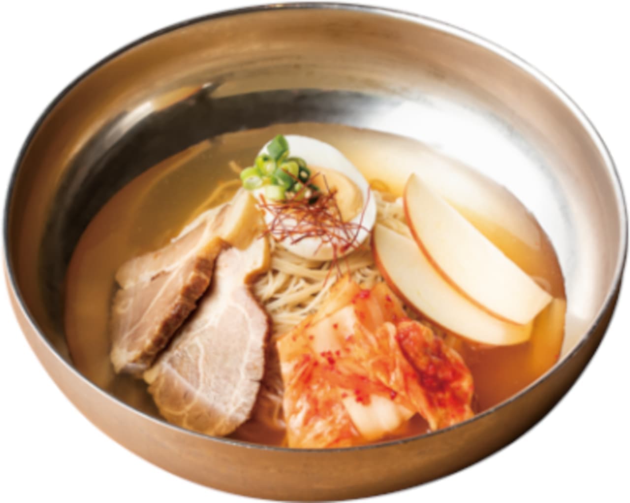 Anraku-tei "Negi Chashu Cold Noodle" and "Sesame Cold Noodle with Many Ingredients".