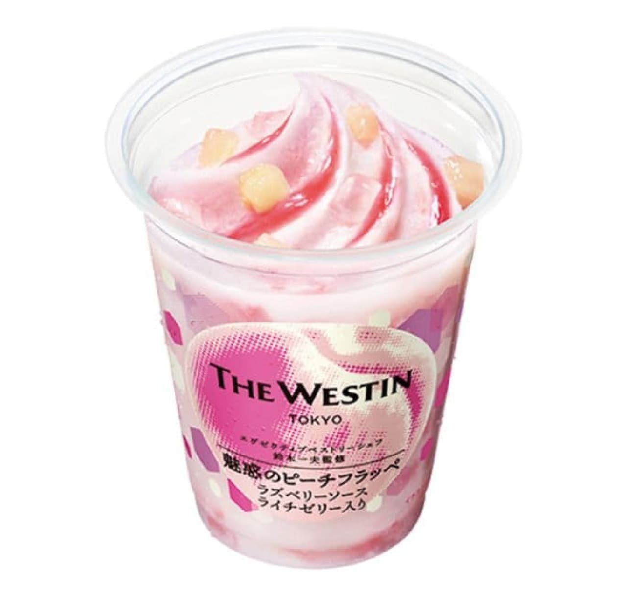 FamilyMart "Enchanting Peach Frappe supervised by The Westin Tokyo