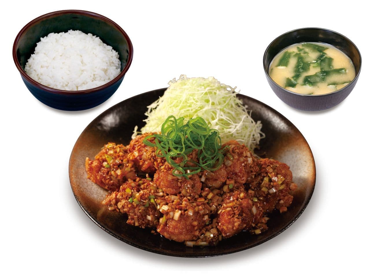 Matsunoya "Crispy Fried Chicken Abura-gon Chicken Set Meal