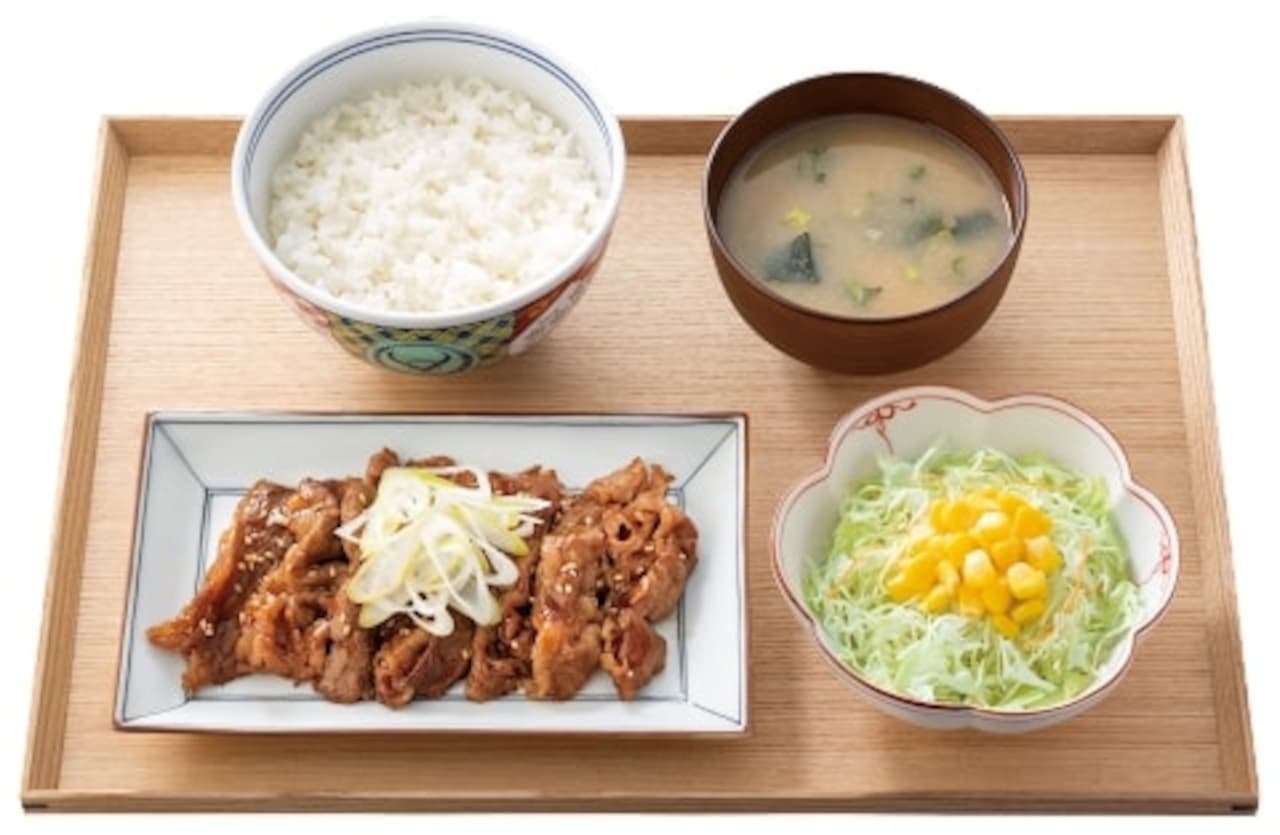 Yoshinoya "Children's Discount" "Gyu-don" and "KARAAGE-don" (beef bowl and karaage-don)