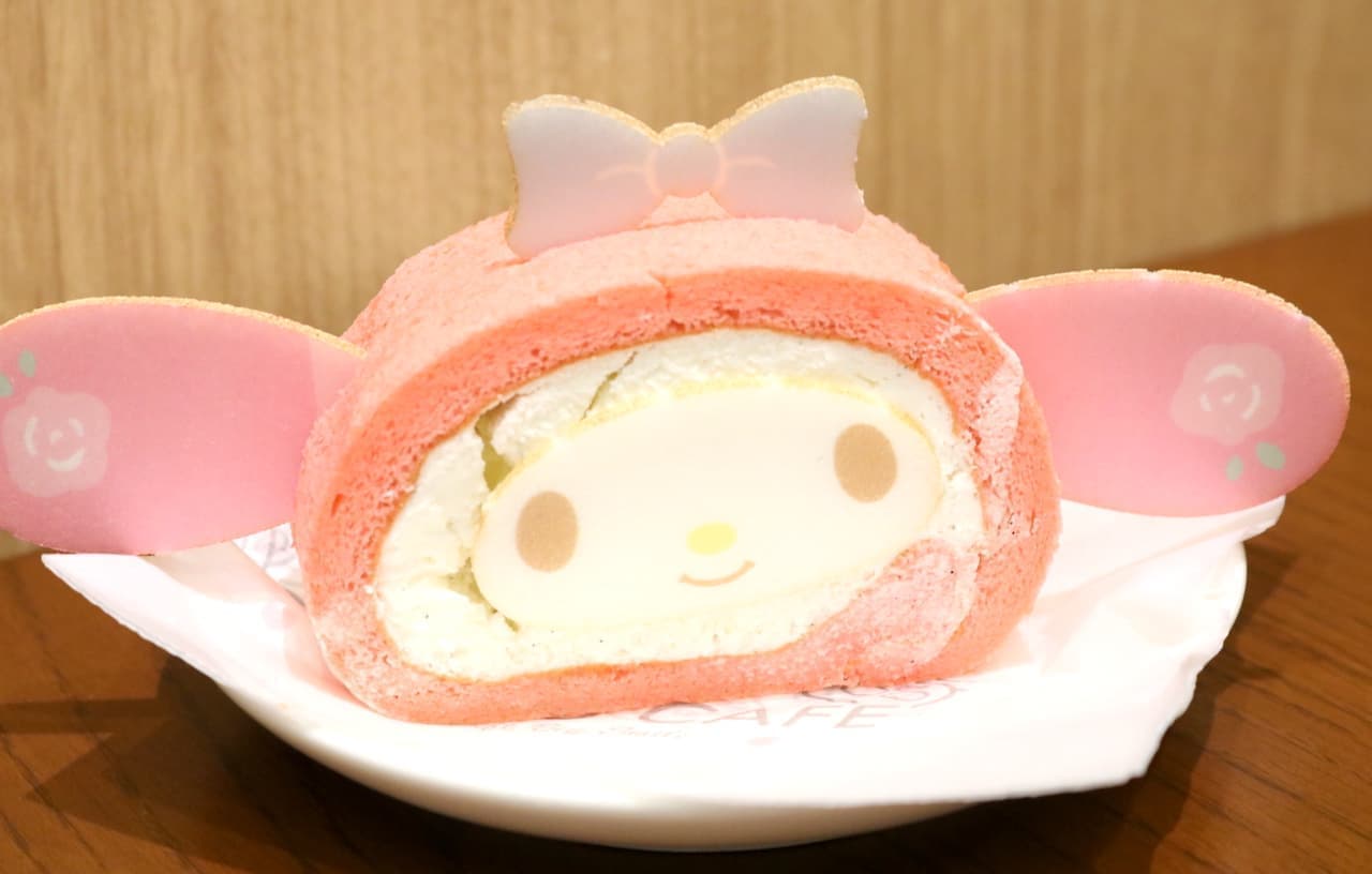 実食 池袋 サンリオカフェ Sanrio Cafe キャラクター堂島ロール ハローキティ マイメロ シナモロール けろけろけろっぴ 人気のキャラが ロールケーキに えん食べ