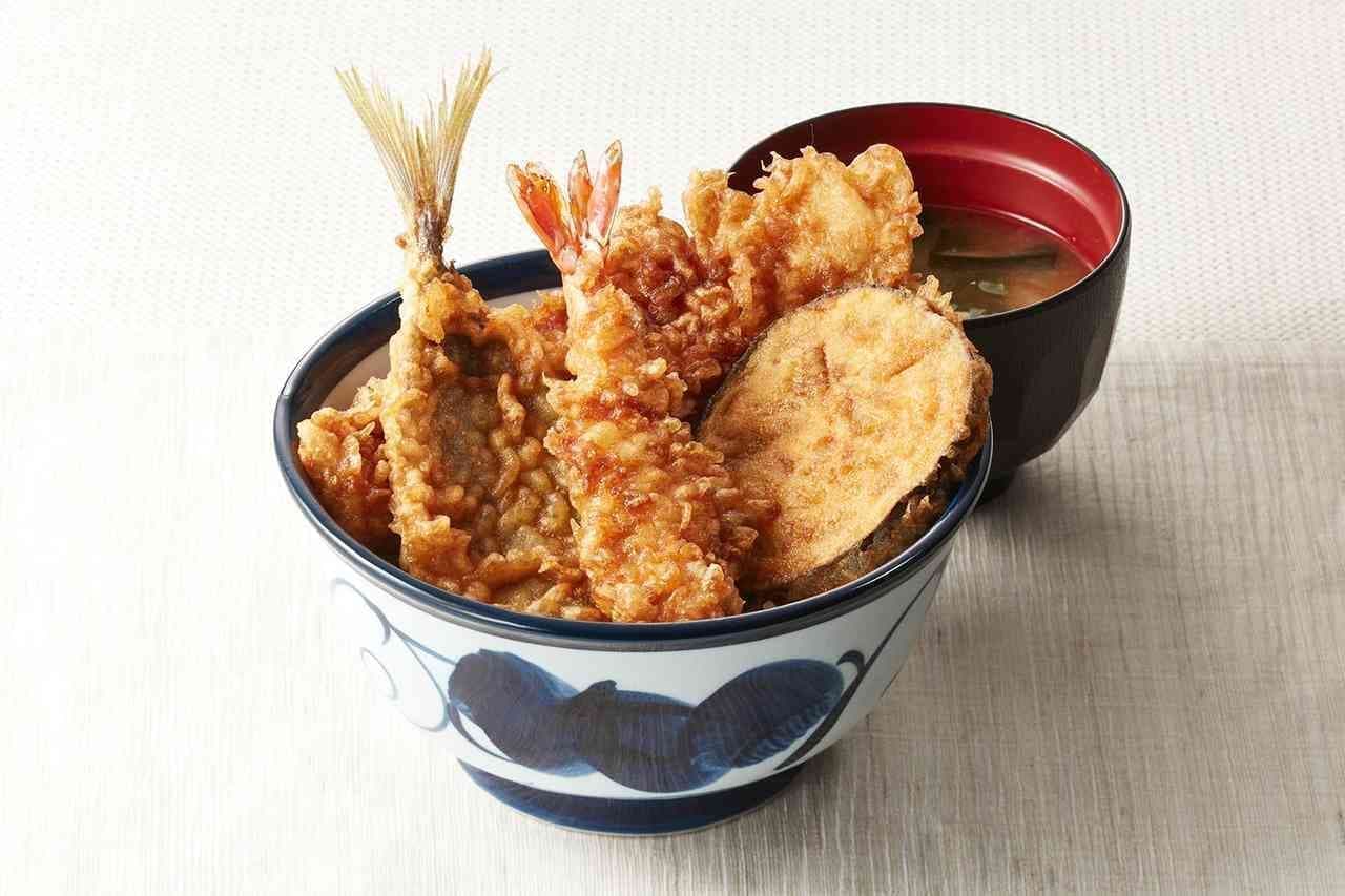 Tendon Tenya "Tare zuke natsu no tokudon" (summer special rice bowl with sauce)