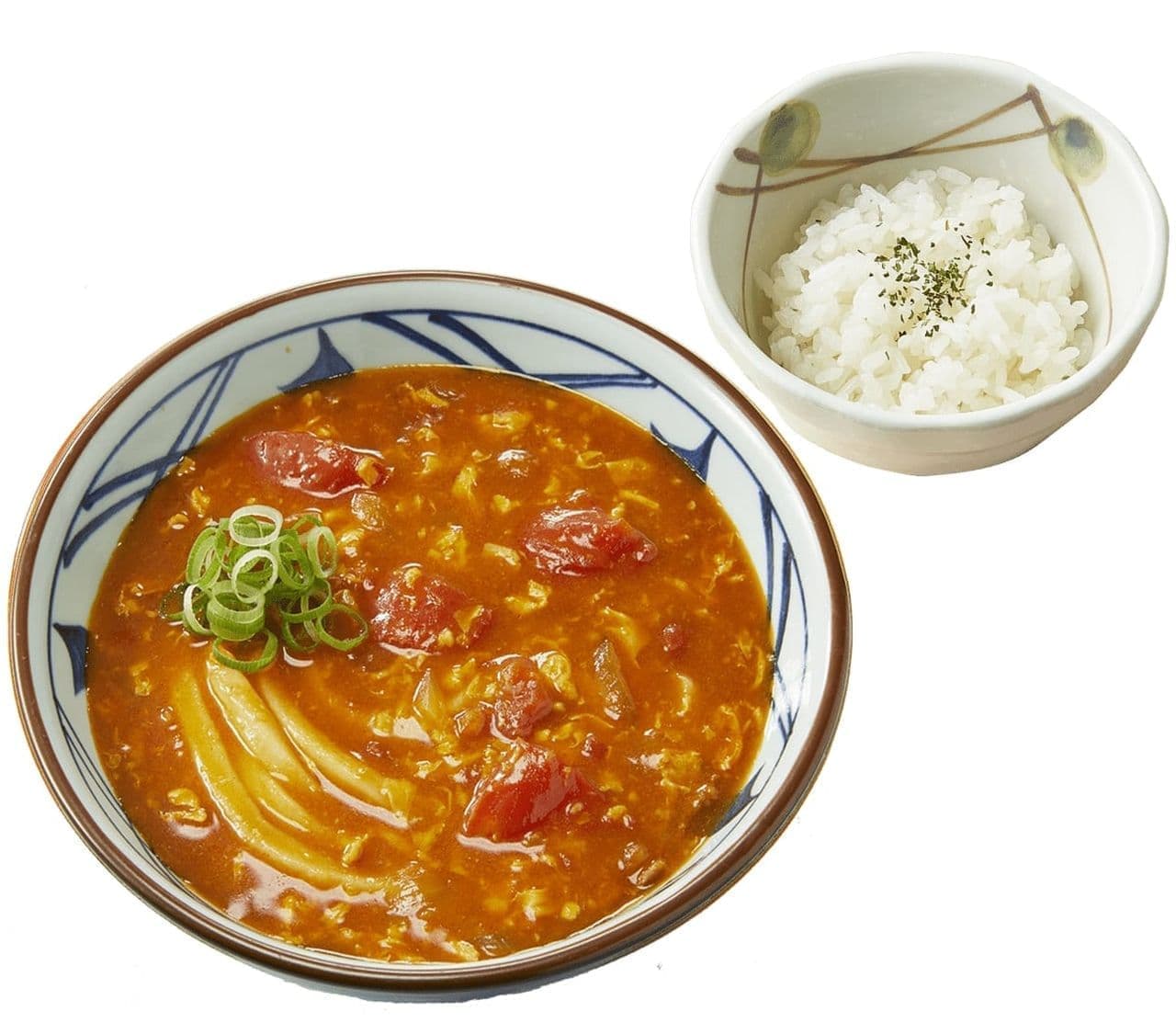 丸亀製麺「トマたまカレーうどん」