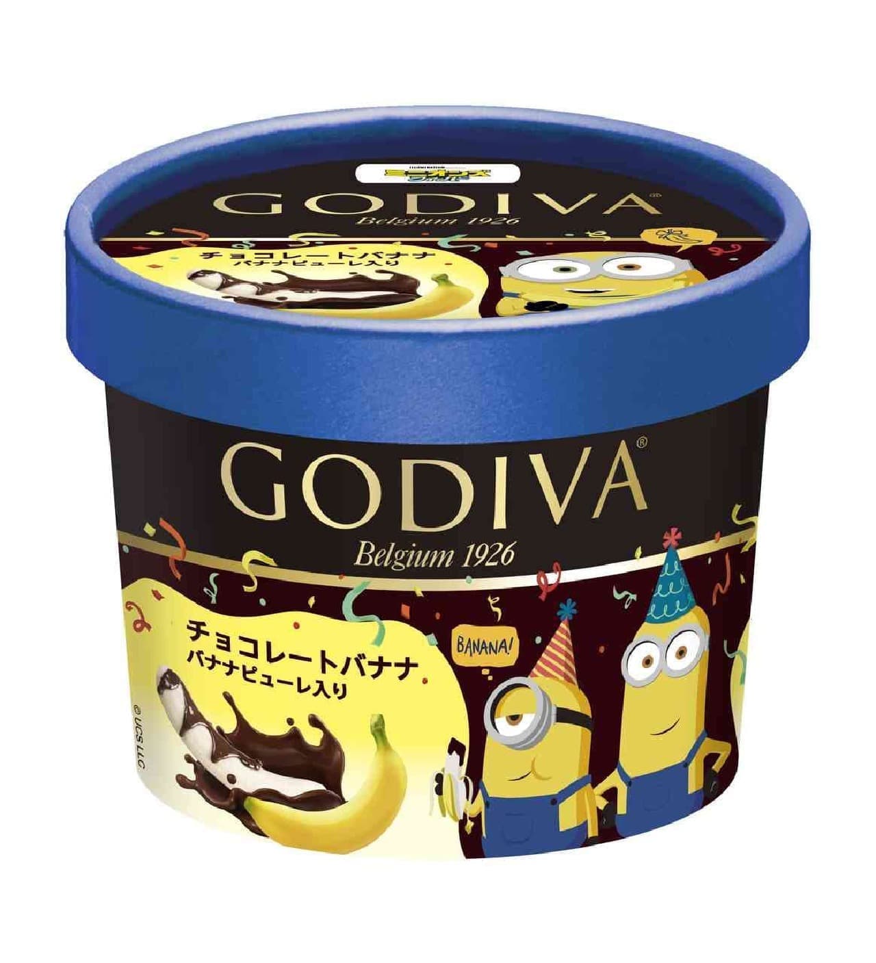 Godiva Chocolate Banana Cup Ice Cream