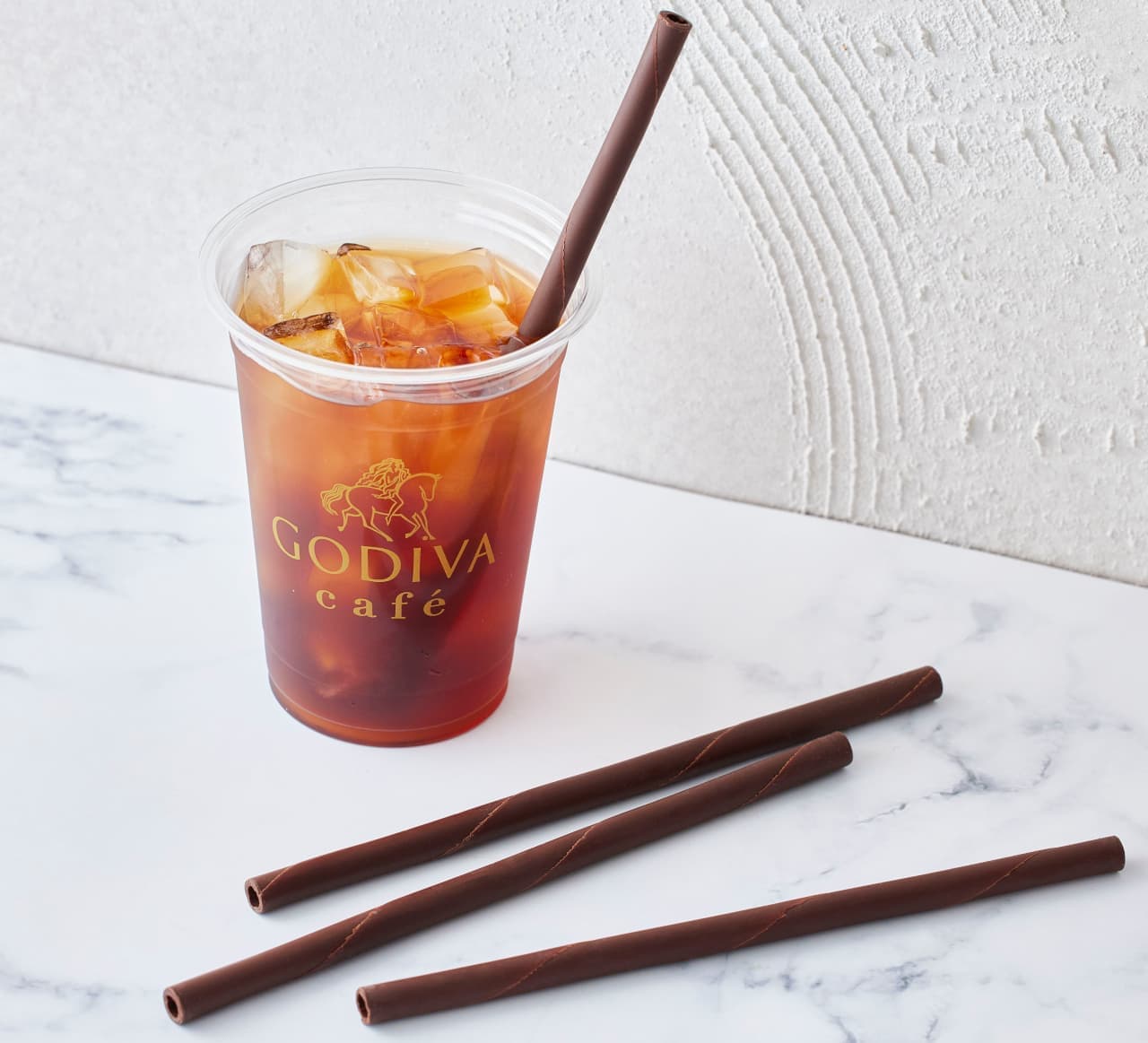 Godiva "Elevate my drink with chocolate straw campaign". 