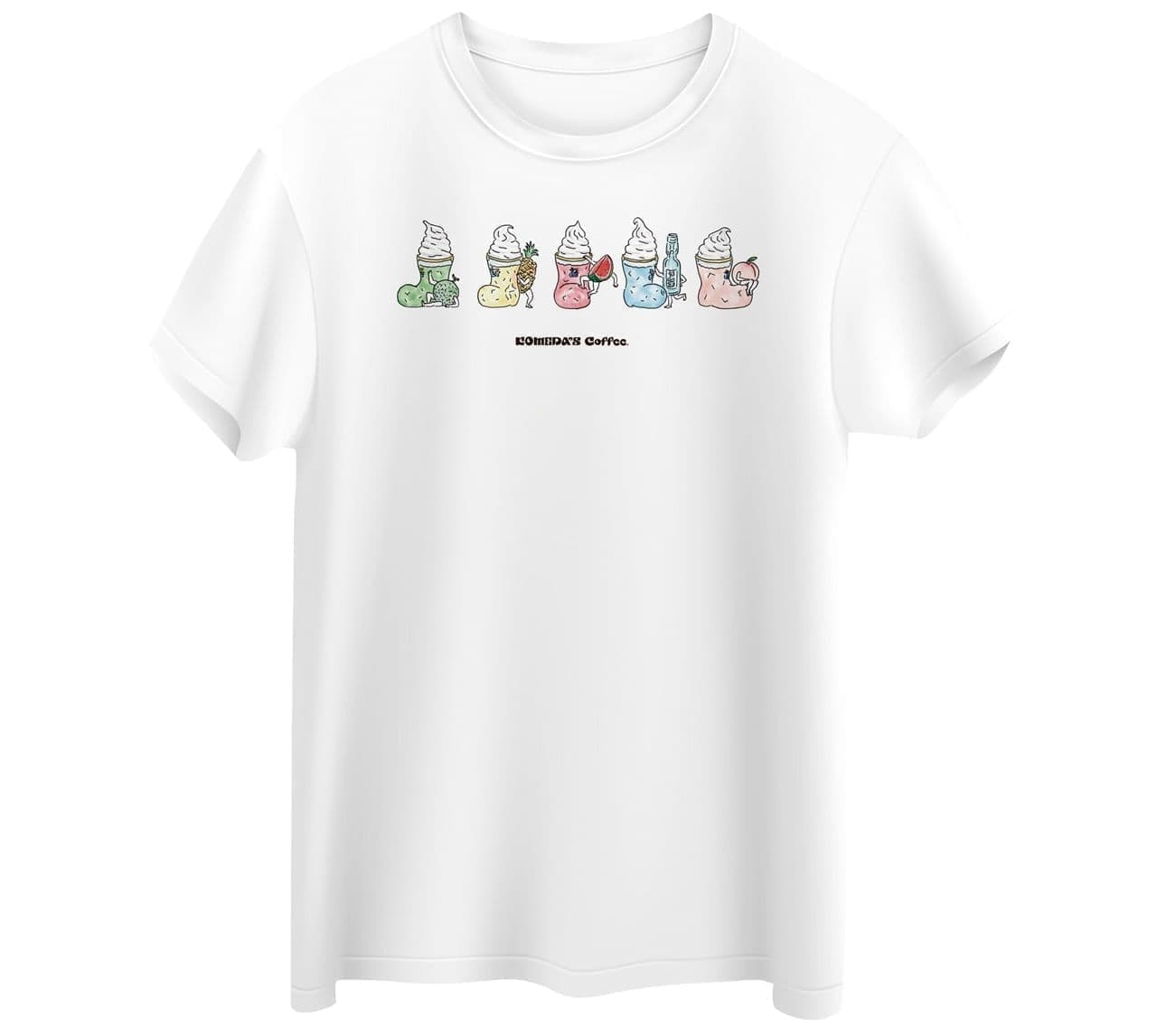 「カラフルクリームソーダ」販売記念キャンペーンのクリソーTシャツ
