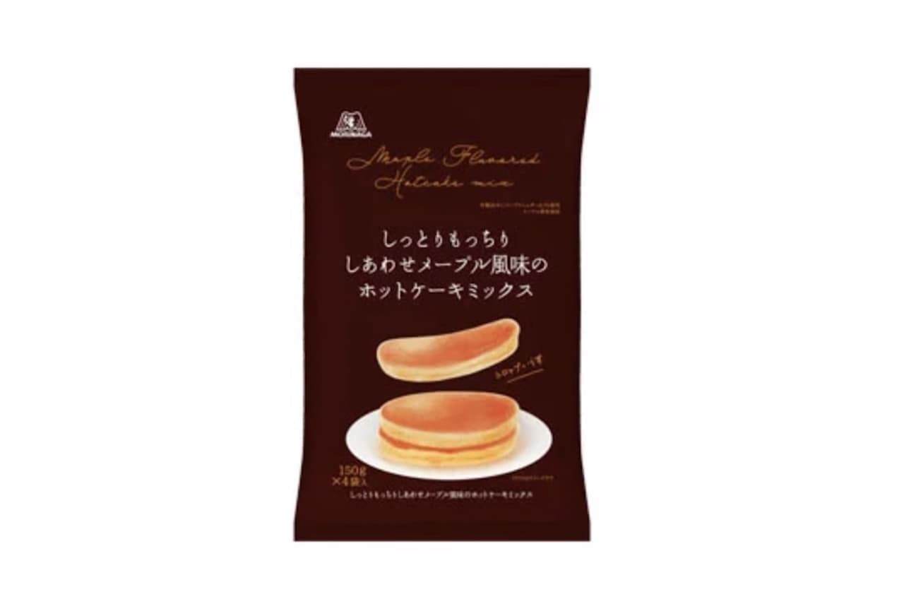 Moist and chunky pancake mix" from Morinaga Seika Co.