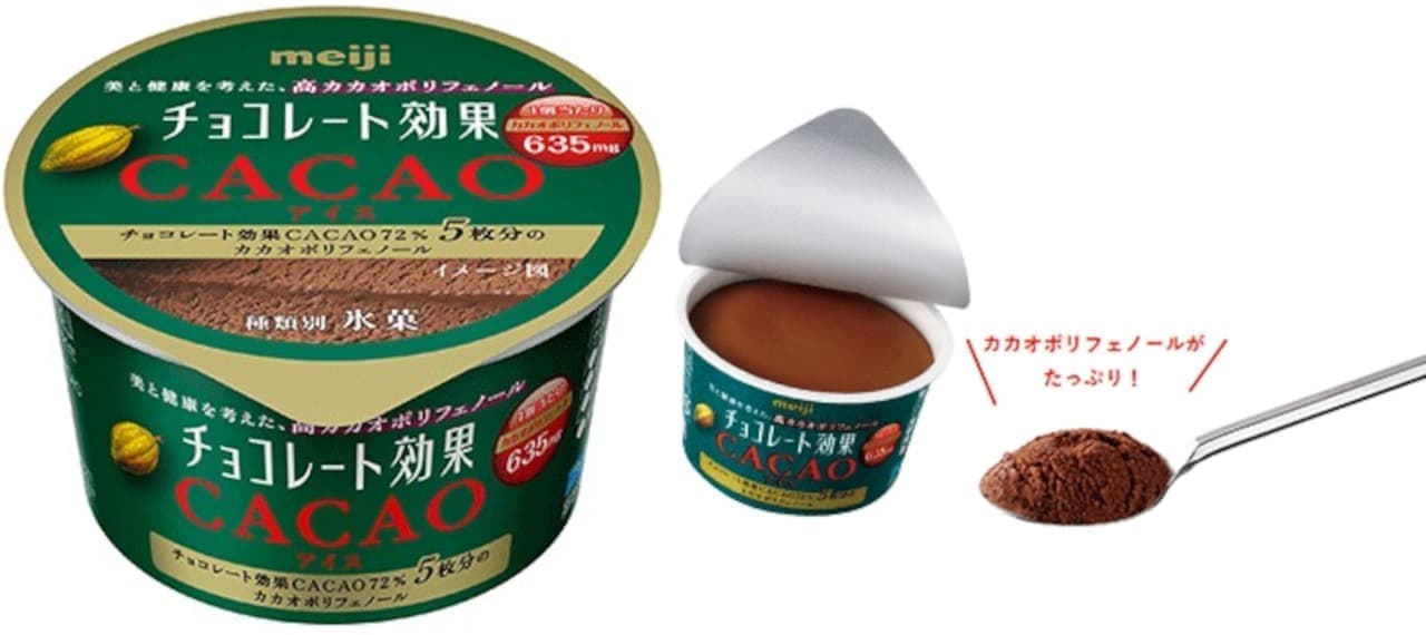 Meiji "Meiji Chocolate Effect CACAO Ice Cream