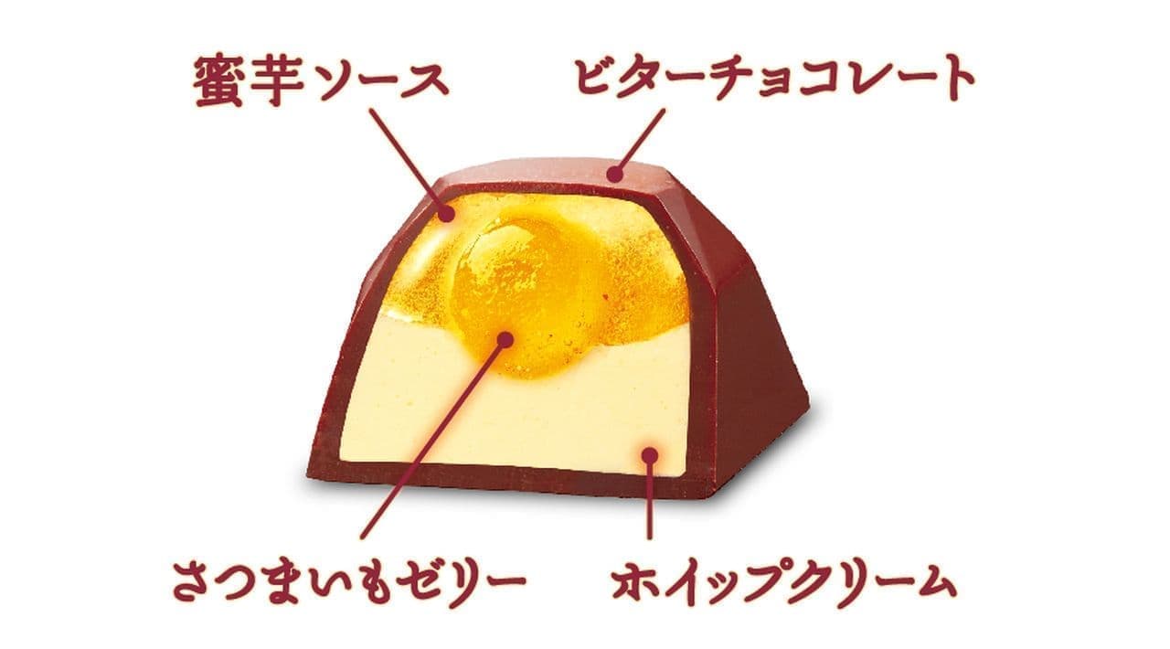 Fujiya "Look One Luxury Takumi (Honey Potato)".