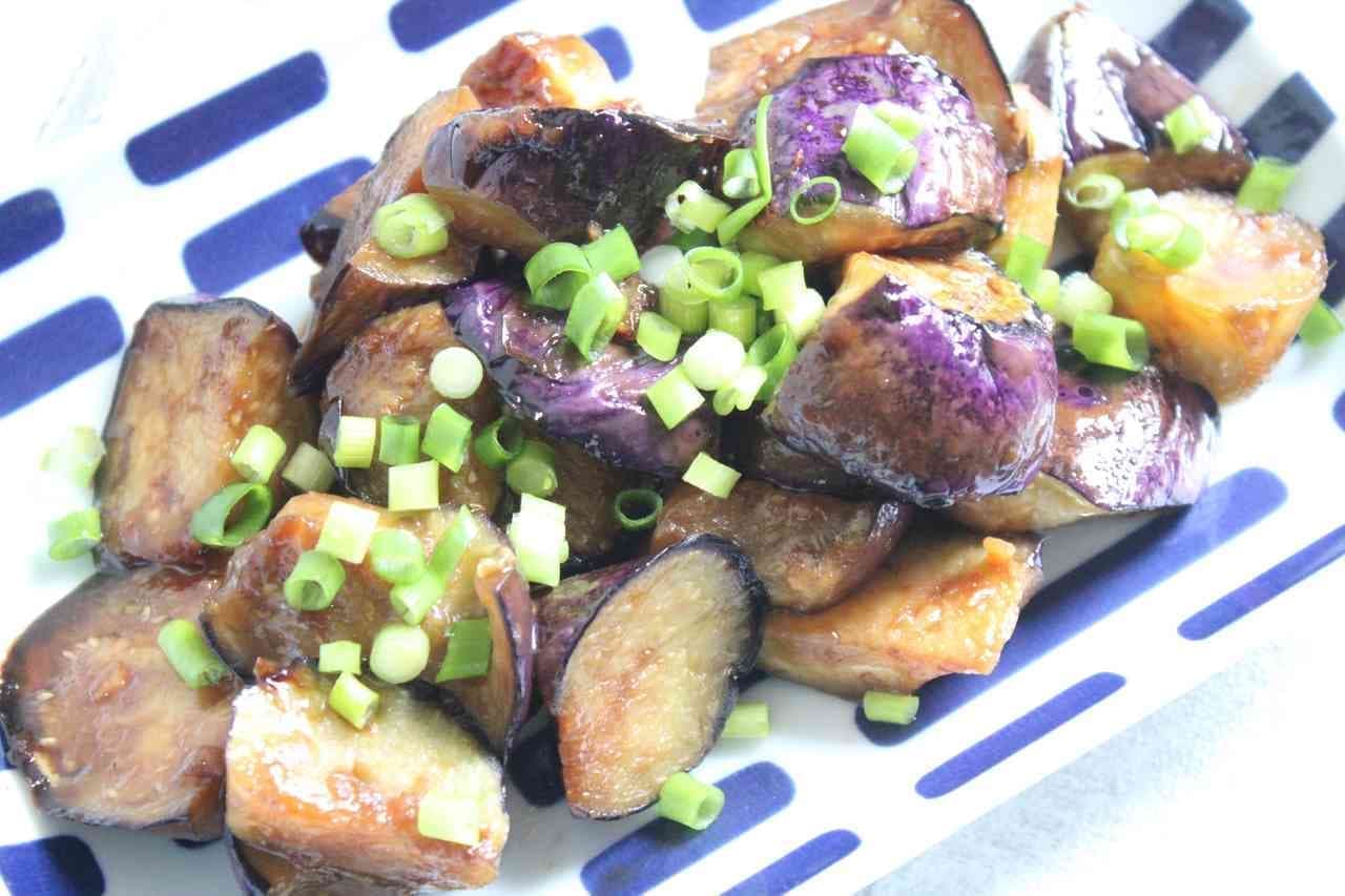 grilled eggplant with ponzu sauce