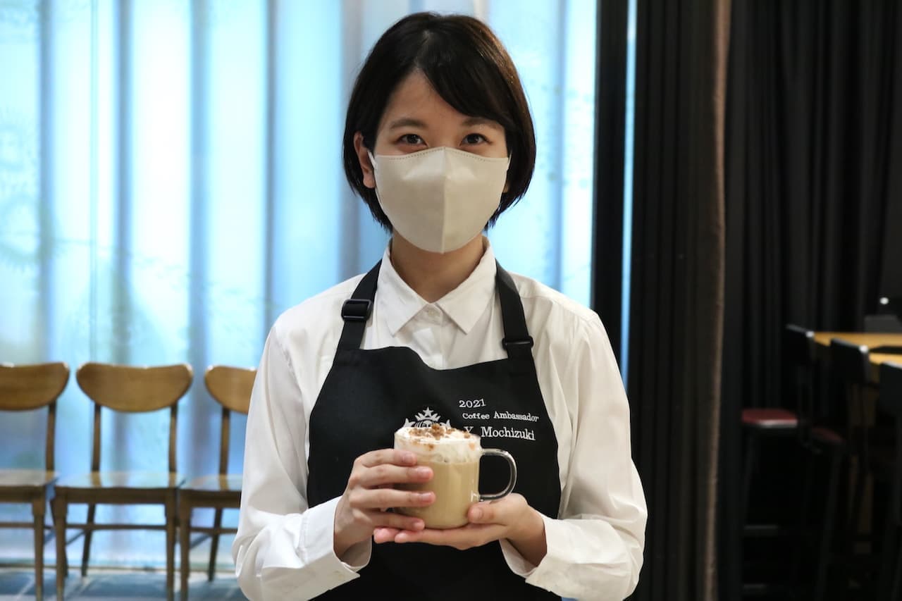 開発者　コーヒーアンバサダー東日本代表の望月芳美さん